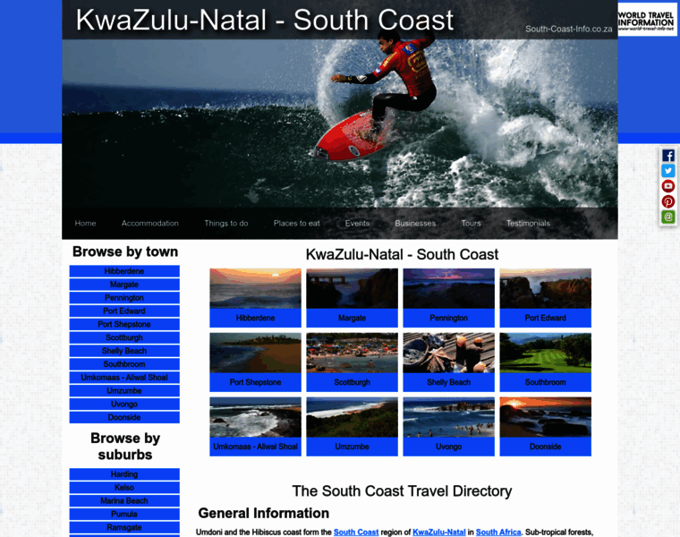 South-coast-info.co.za thumbnail