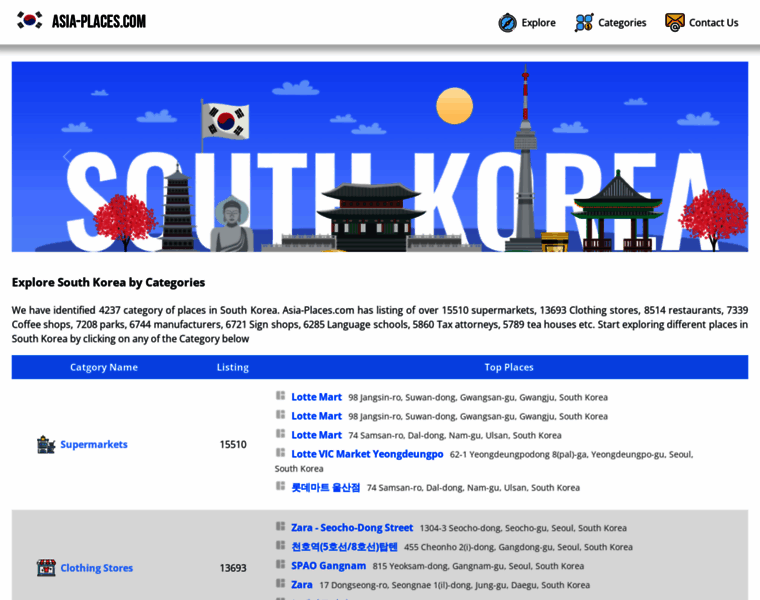 South-korea.asia-places.com thumbnail