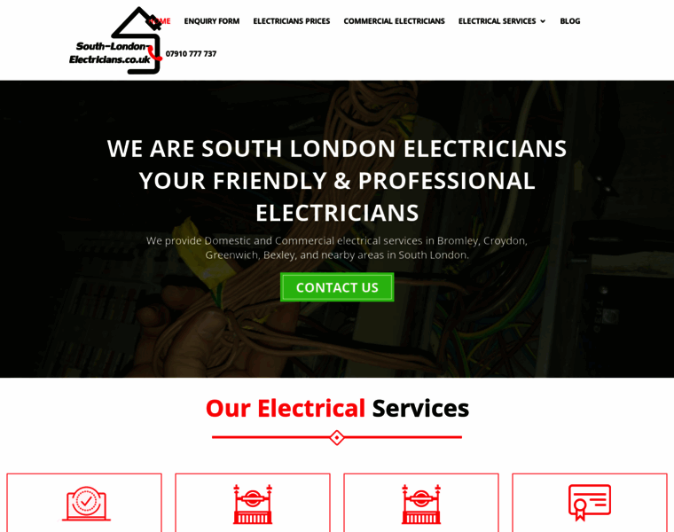 South-london-electricians.co.uk thumbnail