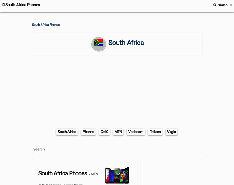 Southafricatelephones.com thumbnail