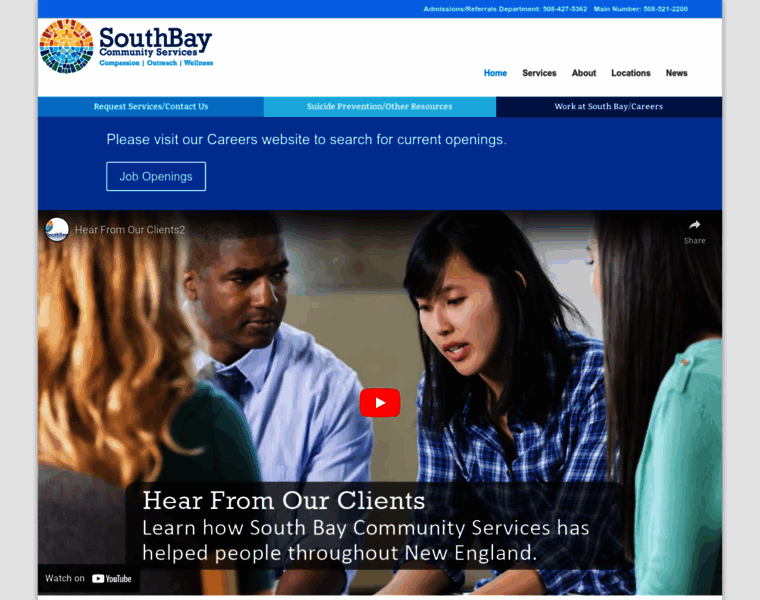 Southbaycommunityservices.com thumbnail
