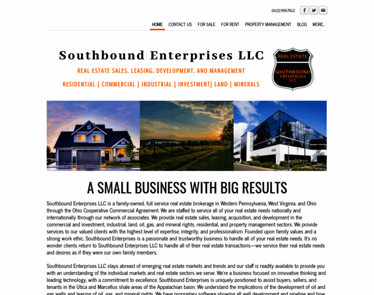 Southboundenterprises.com thumbnail