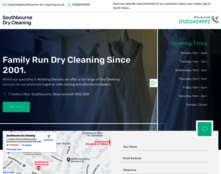 Southbourne-dry-cleaning.co.uk thumbnail
