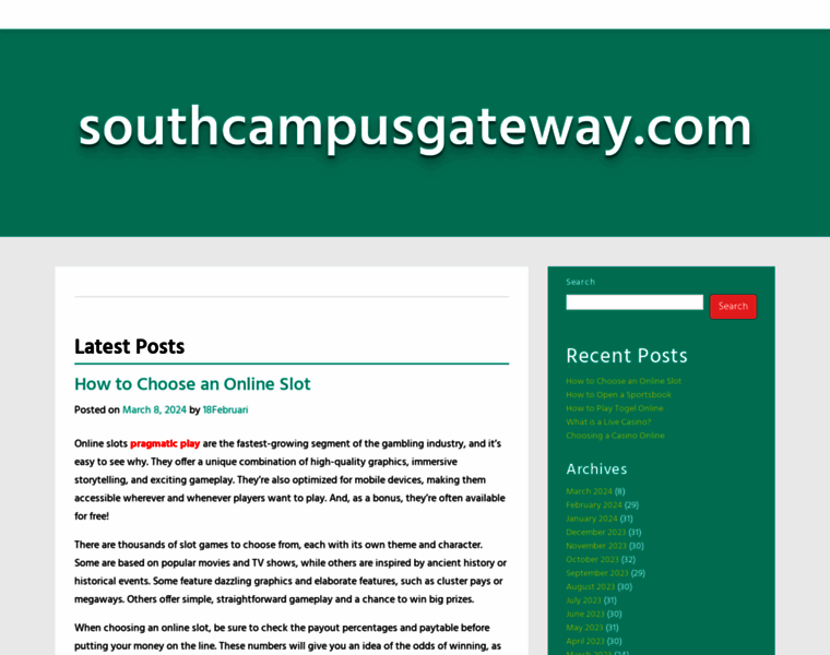 Southcampusgateway.com thumbnail