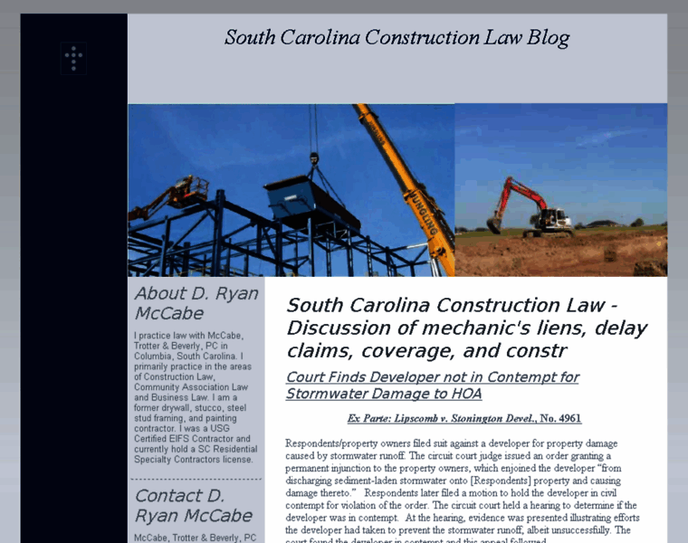Southcarolinaconstructionlawyer.com thumbnail