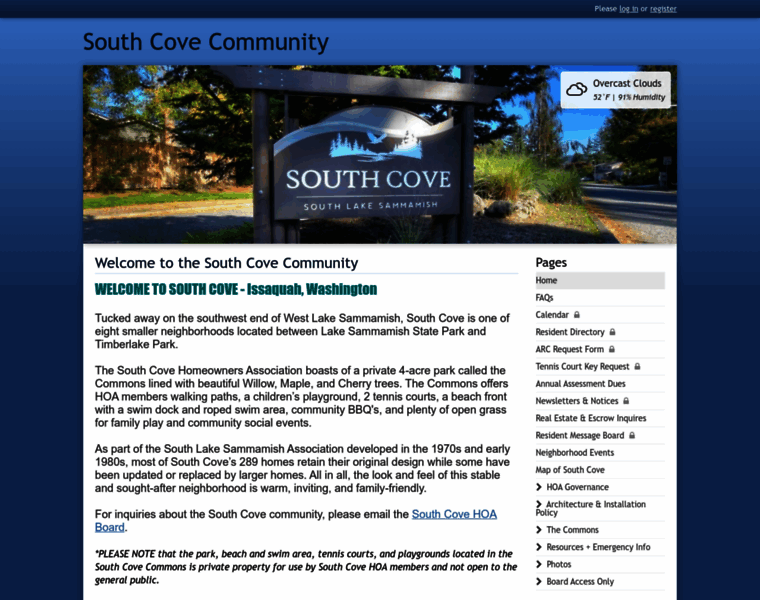 Southcove.net thumbnail