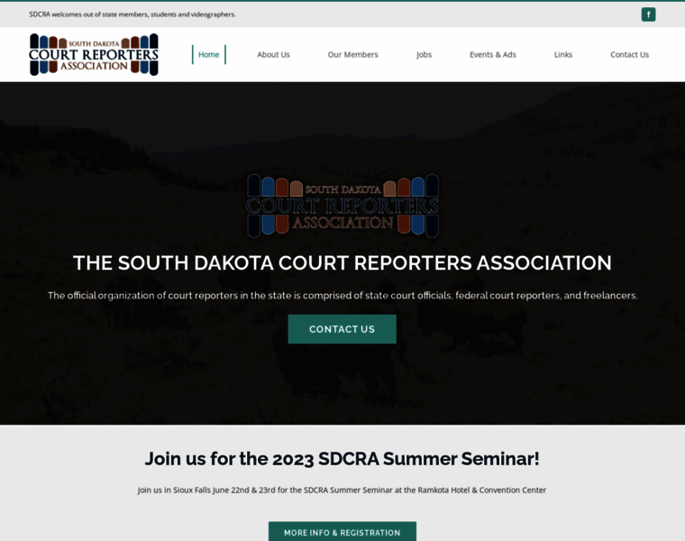 Southdakotacourtreporters.org thumbnail