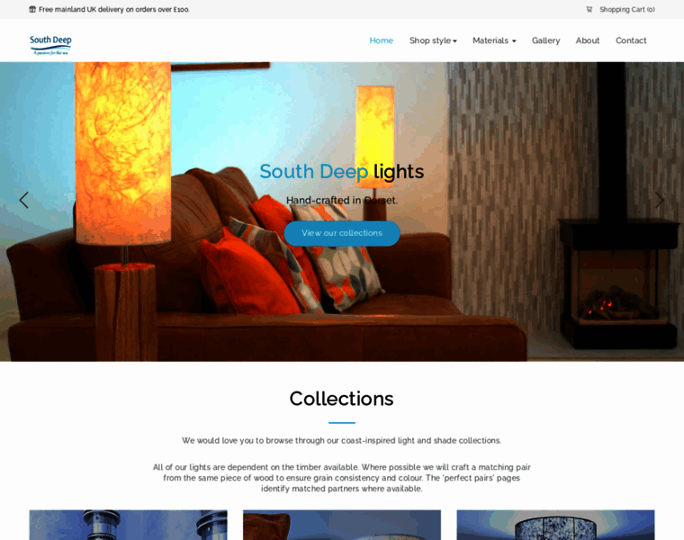 Southdeeplights.co.uk thumbnail