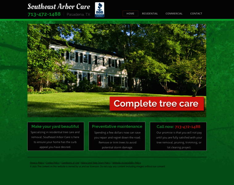Southeastarborcare.com thumbnail