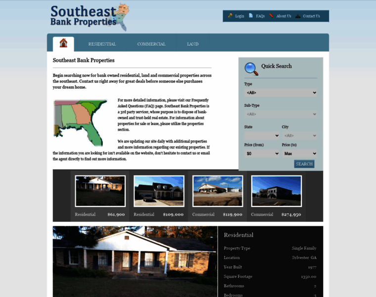 Southeastbankproperties.com thumbnail
