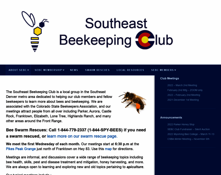 Southeastbeekeepingclub.com thumbnail