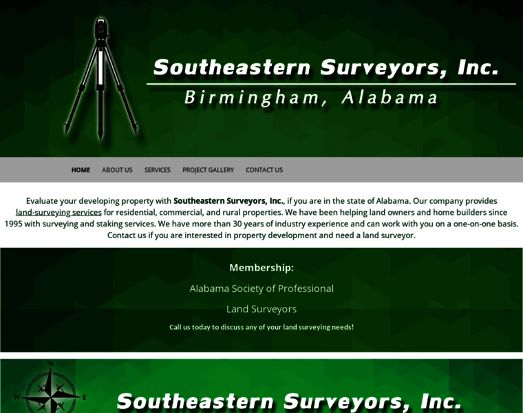 Southeasternsurveyors.com thumbnail