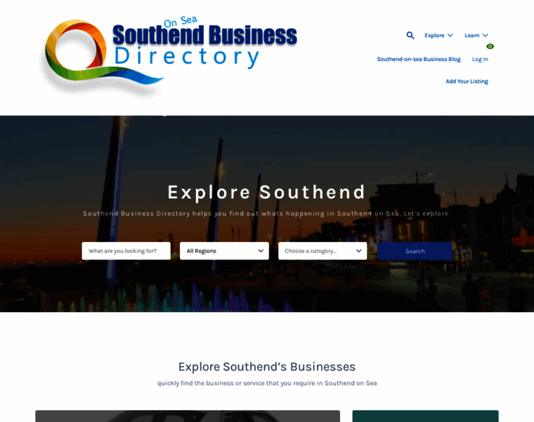 Southendbusinessdirectory.co.uk thumbnail
