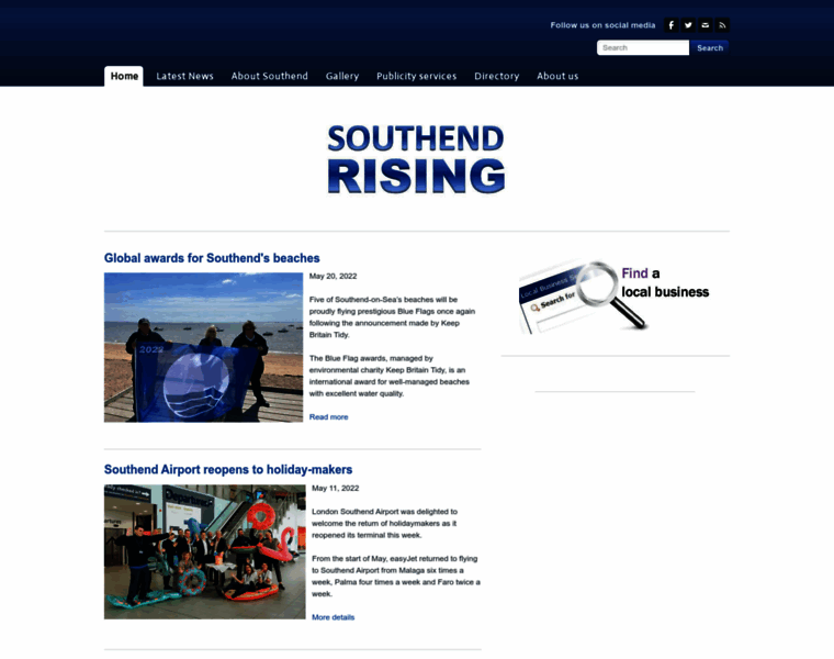Southendrising.com thumbnail
