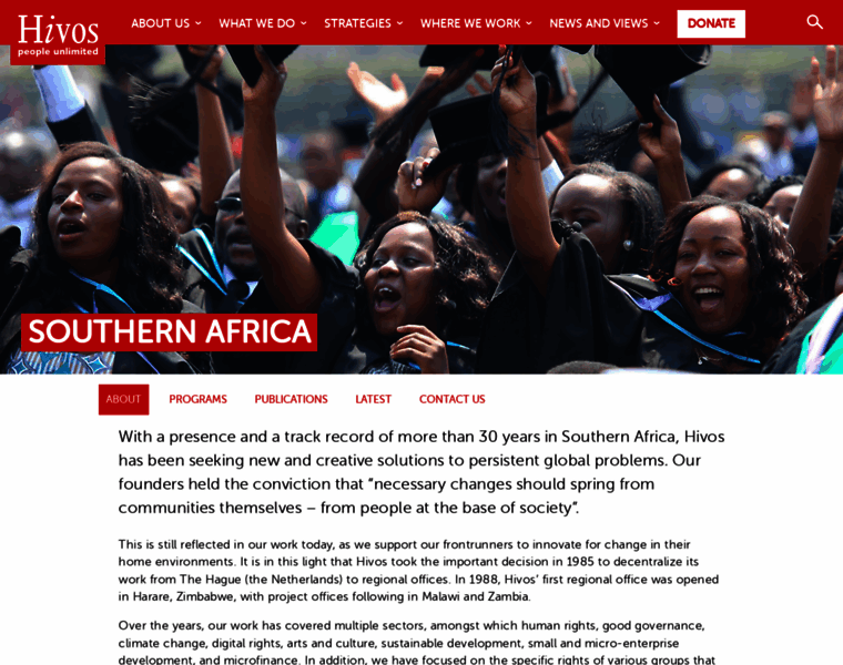 Southern-africa.hivos.org thumbnail