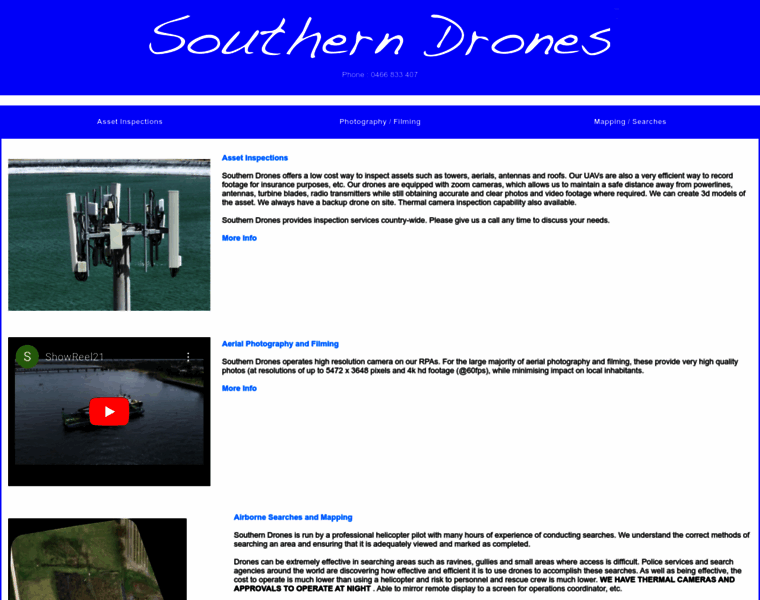 Southern-drones.com thumbnail