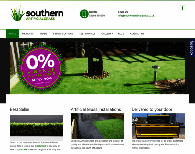 Southernartificialgrass.co.uk thumbnail