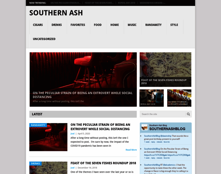 Southernash.com thumbnail