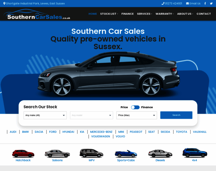 Southerncarsales.co.uk thumbnail Southerncarsales.co.uk thumbnail