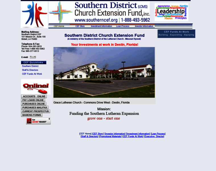 Southerncef.org thumbnail