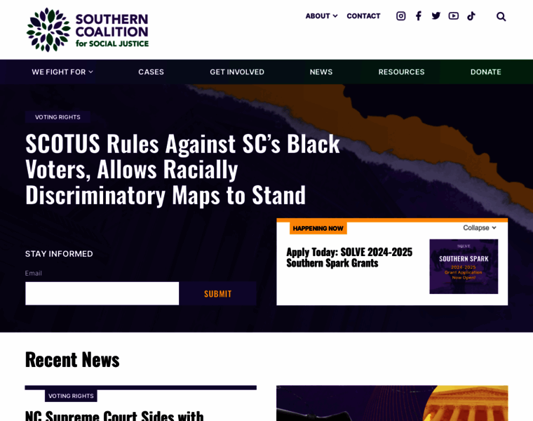 Southerncoalition.org thumbnail