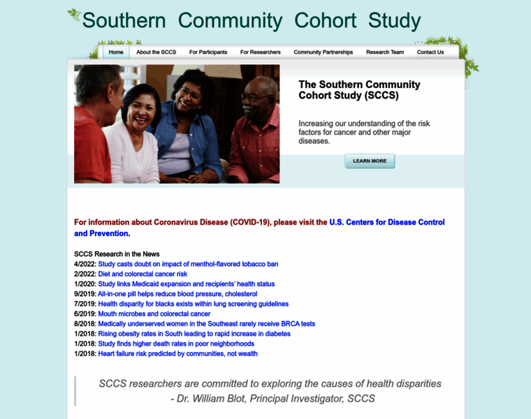 Southerncommunitystudy.org thumbnail