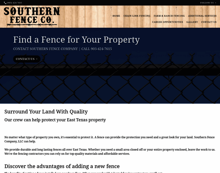 Southernfenceeasttexas.com thumbnail