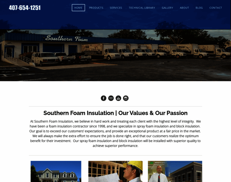 Southernfoaminsulation.com thumbnail