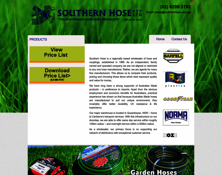 Southernhose.com.au thumbnail