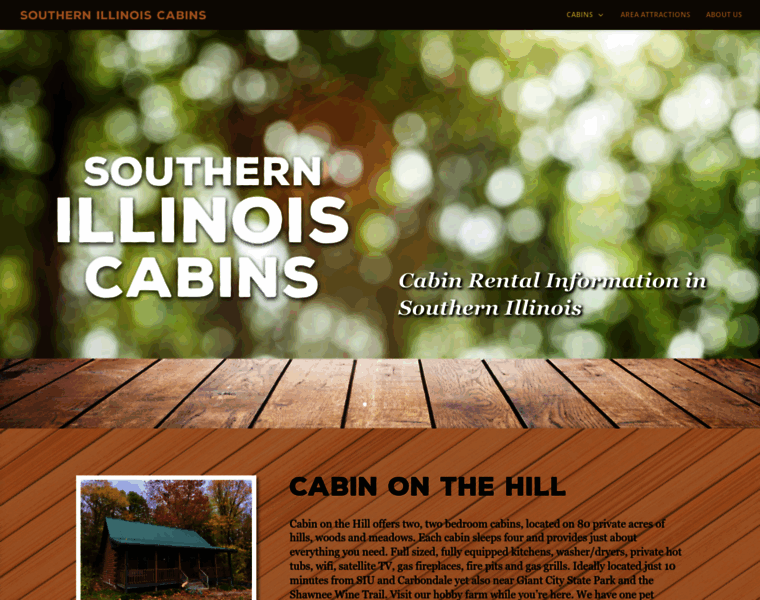 Southernillinoiscabins.com thumbnail