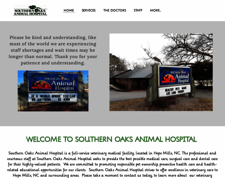 Southernoaksanimalhospital.com thumbnail
