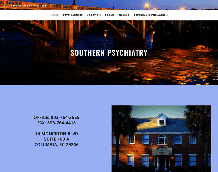 Southernpsychiatrysc.com thumbnail