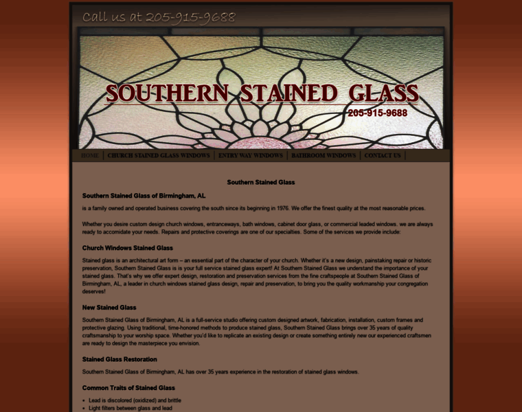Southernstainedglass.net thumbnail