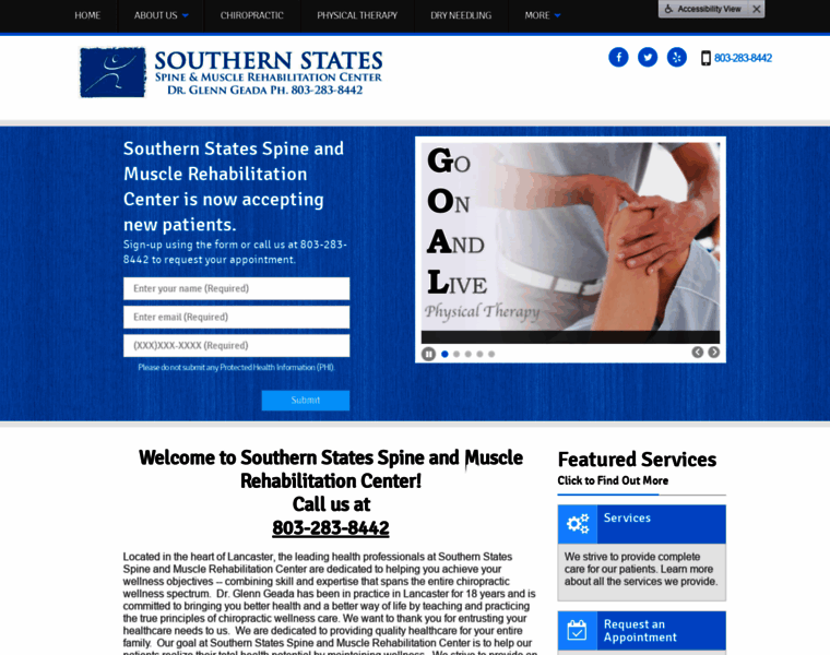 Southernstatesrehab.com thumbnail