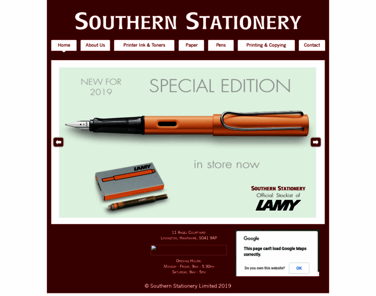 Southernstationery.co.uk thumbnail