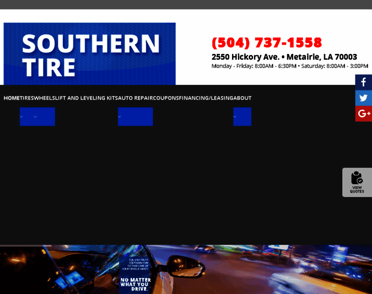 Southerntire.com thumbnail