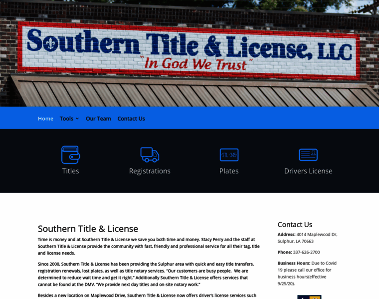 Southerntitles.com thumbnail