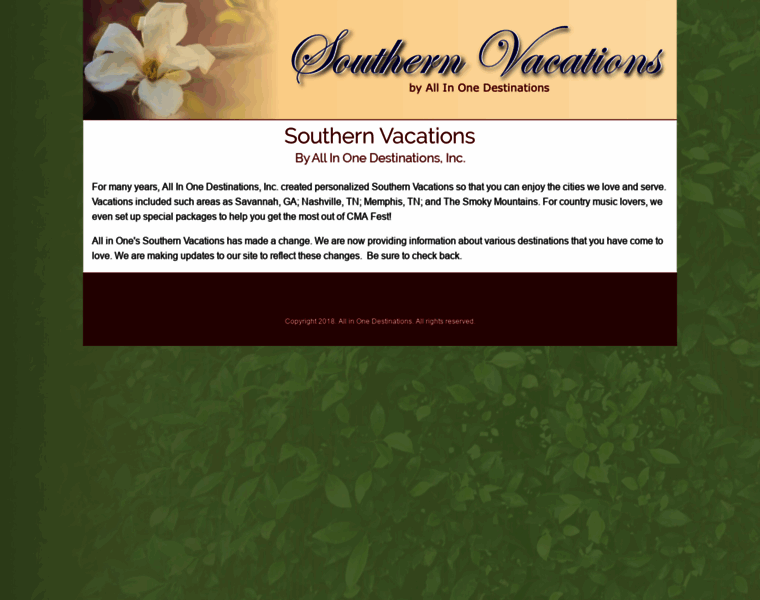 Southernvacations.com thumbnail