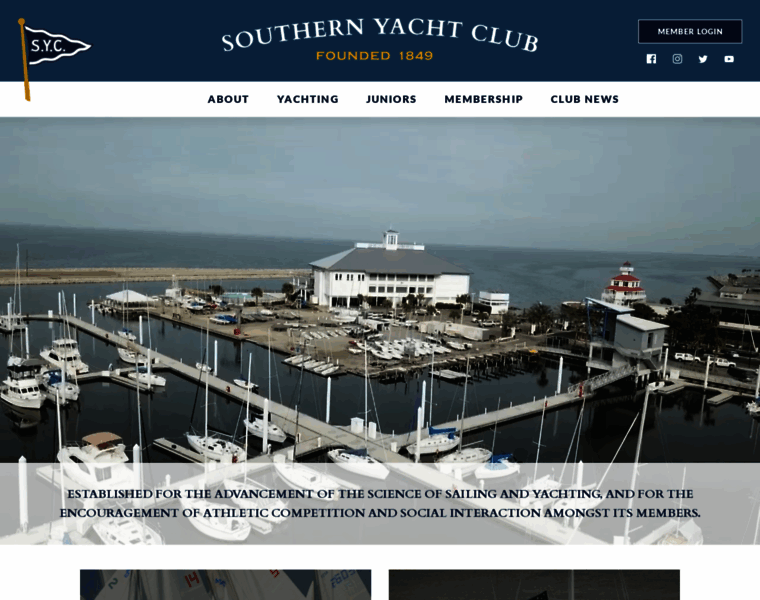 Southernyachtclub.org thumbnail