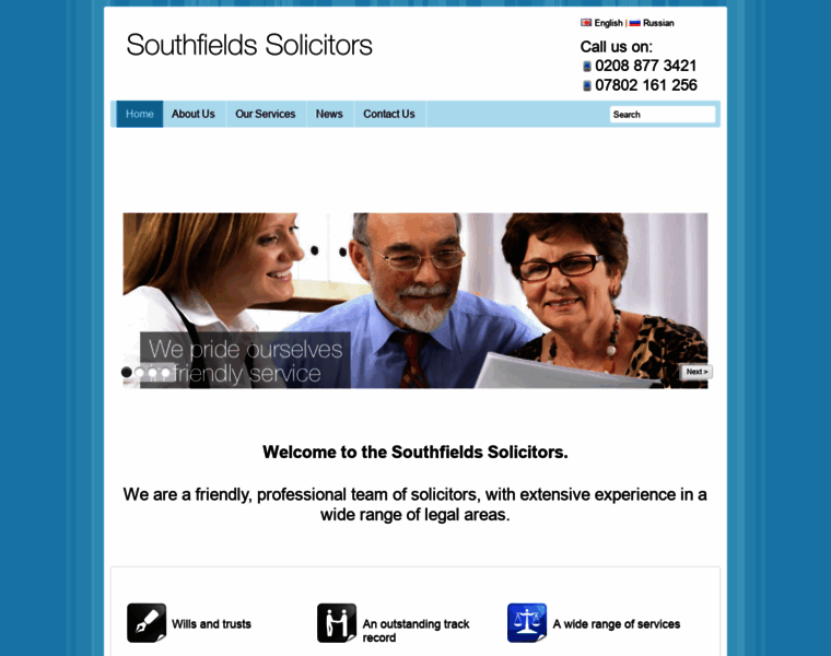 Southfieldssolicitors.com thumbnail