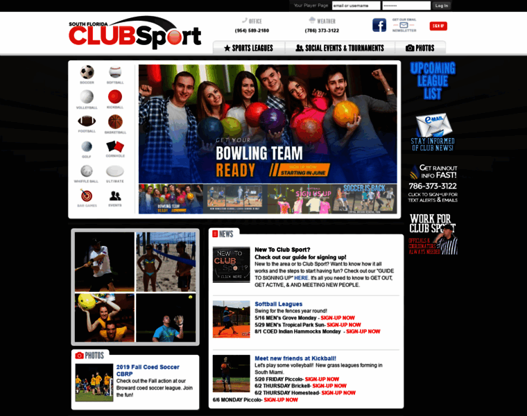 Southfloridaclubsport.com thumbnail