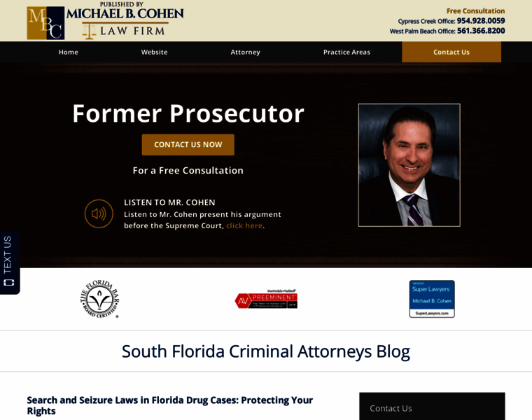 Southfloridacriminalattorneysblog.com thumbnail