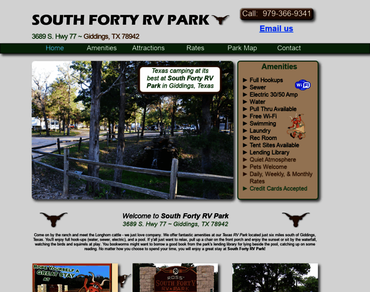 Southfortyrvpark.com thumbnail