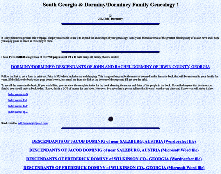Southgeorgiagenealogy.com thumbnail