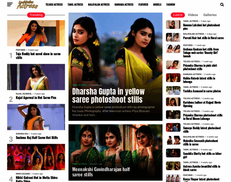 Southindianactress.co.in thumbnail