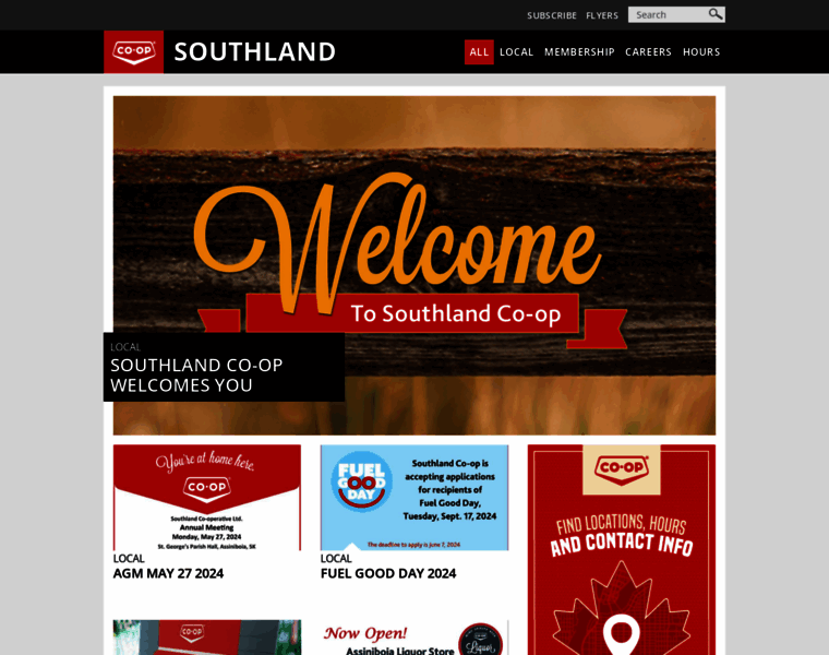 Southlandco-op.ca thumbnail