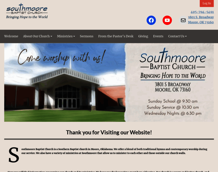Southmoorebc.org thumbnail