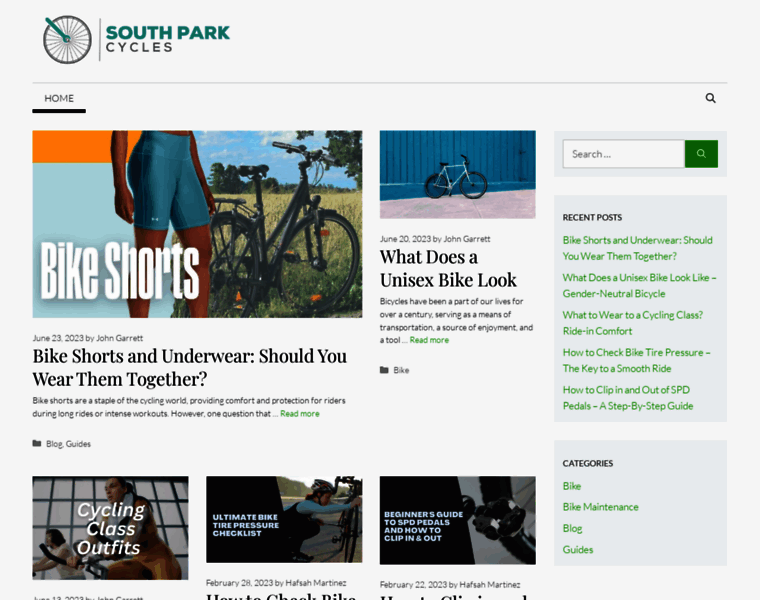 Southparkcycles.com thumbnail