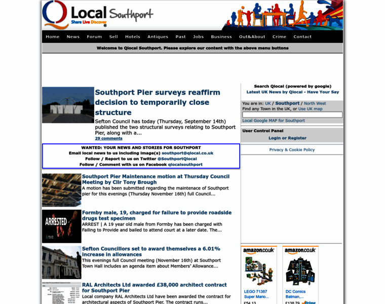 Southport.qlocal.co.uk thumbnail