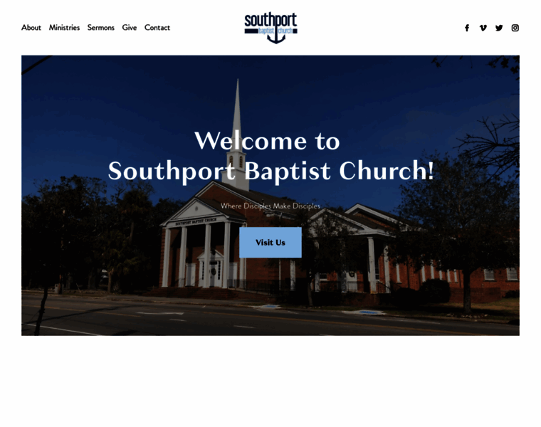 Southportbaptist.org thumbnail
